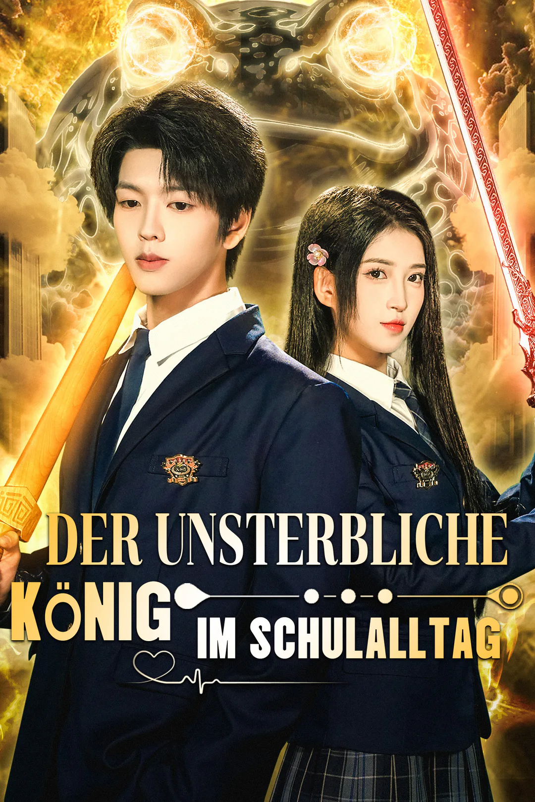 Poster von Der Unsterbliche König im Schulalltag