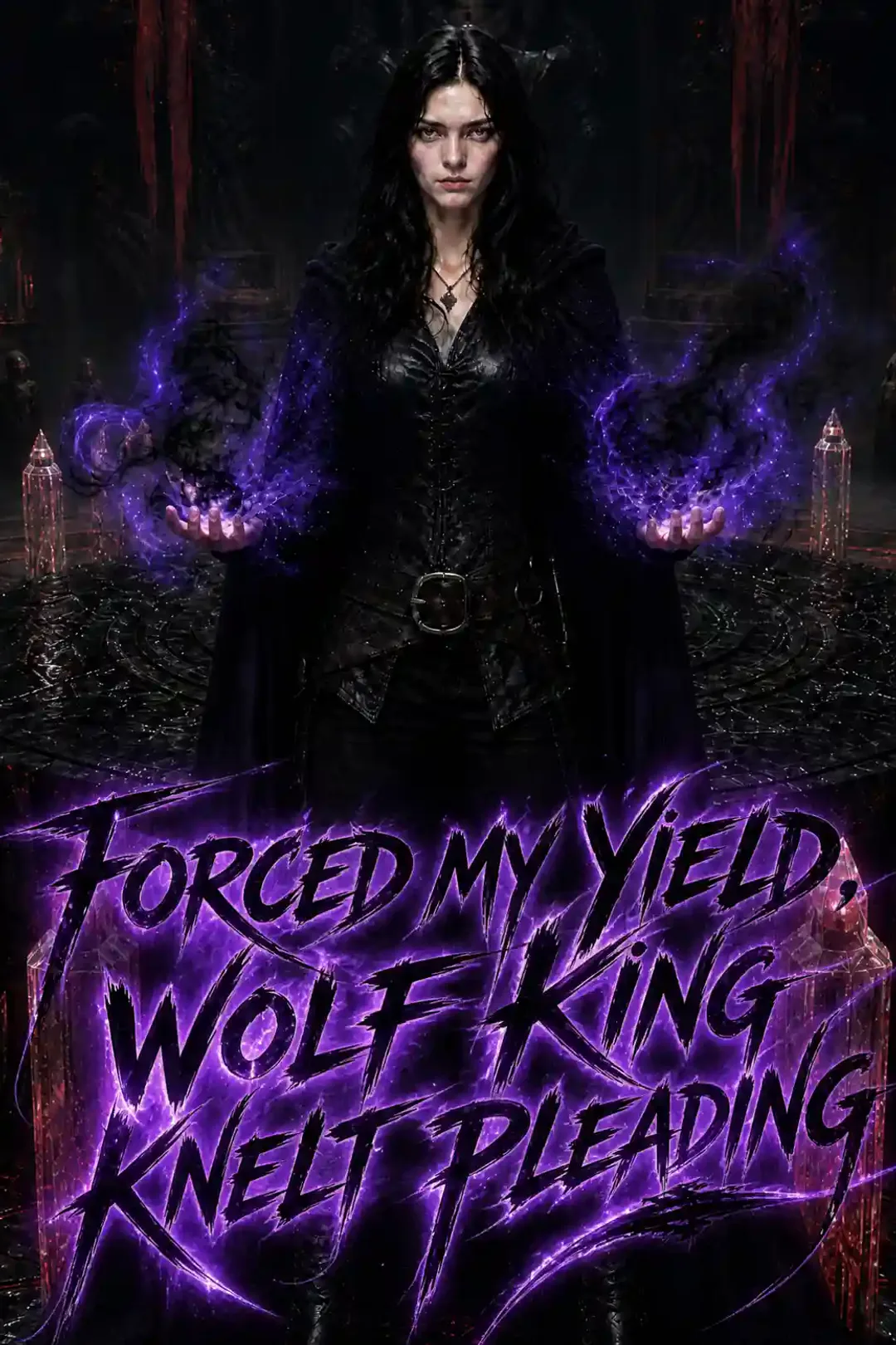 Forced My Yield: Wolf King on His Knees poster