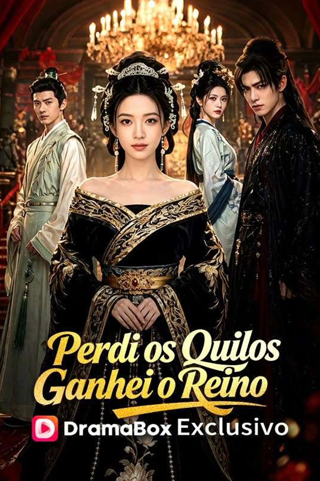 Pôster de Perdi os Quilos, Ganhei o Reino