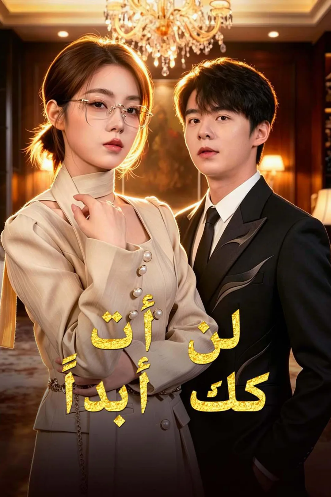 ملصق مسلسل «لن أتركك أبداً»