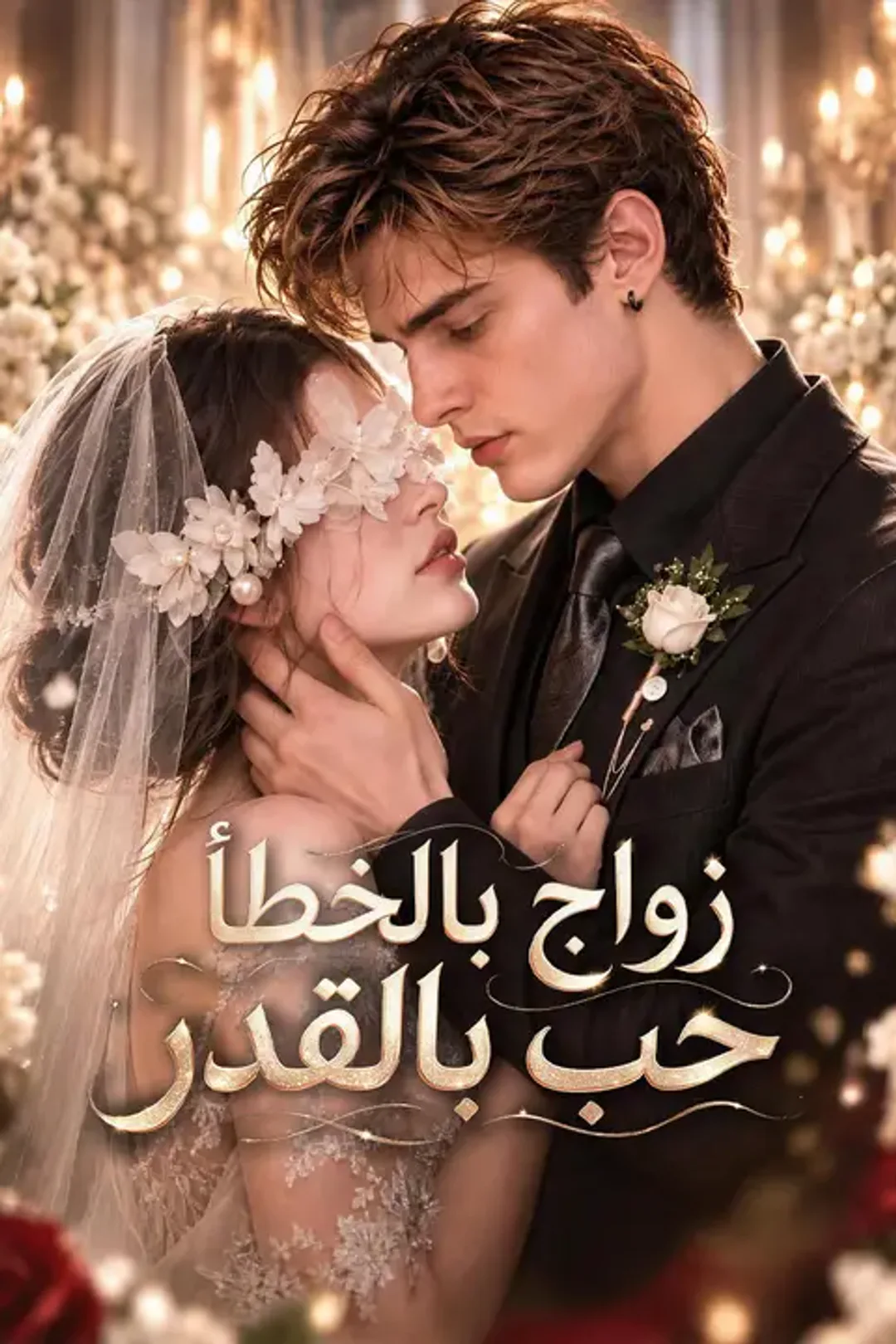 ملصق مسلسل «زواج بالخطأ، حب بالقدر»