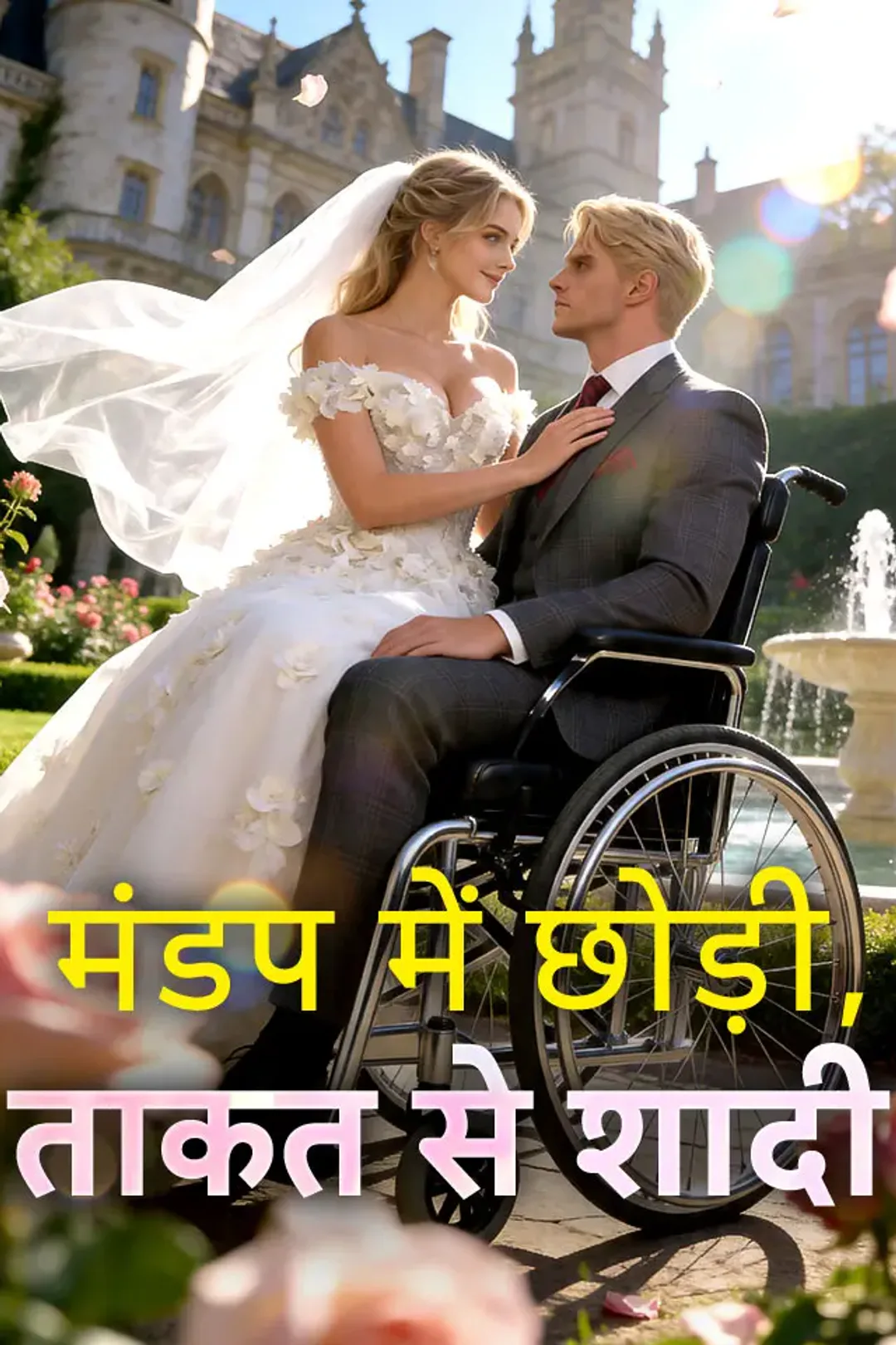 मंडप में छोड़ी, ताकत से शादी का पोस्टर