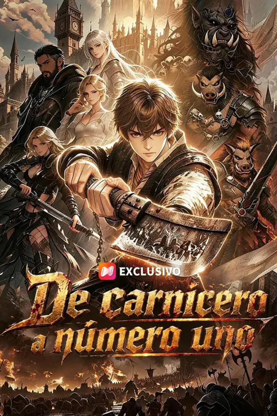 Póster de De carnicero a número uno