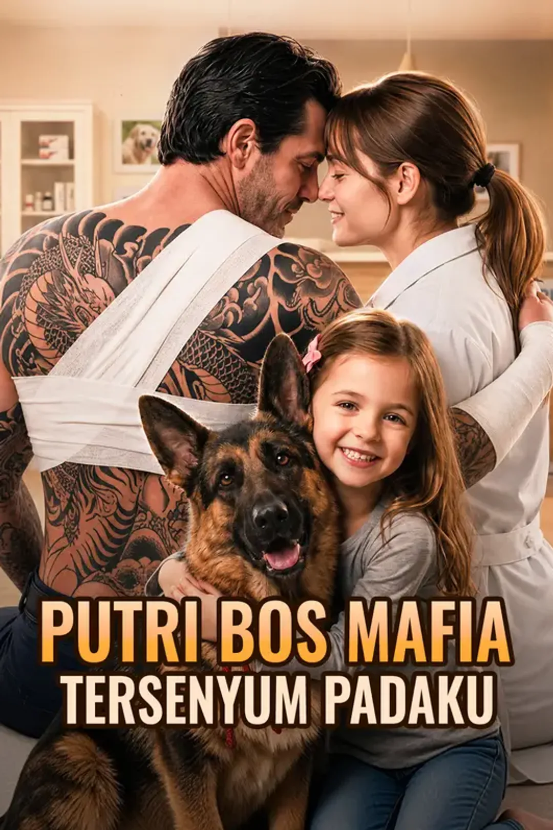 Poster Putri Bos Mafia Tersenyum Padaku