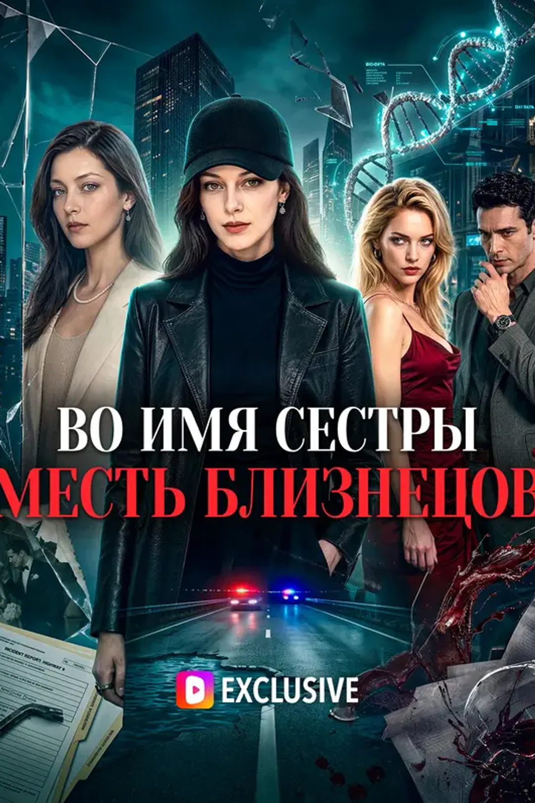 Постер сериала «Во имя сестры: месть близнецов»