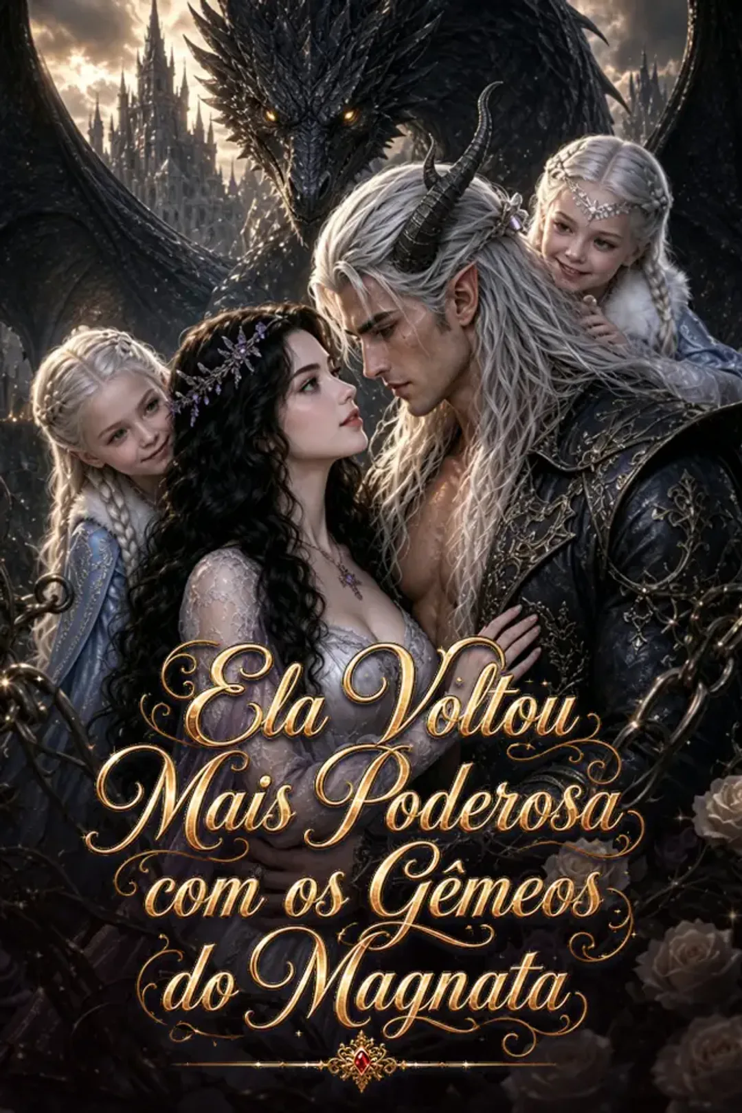Pôster de Ela Voltou Mais Poderosa com os Gêmeos do Magnata