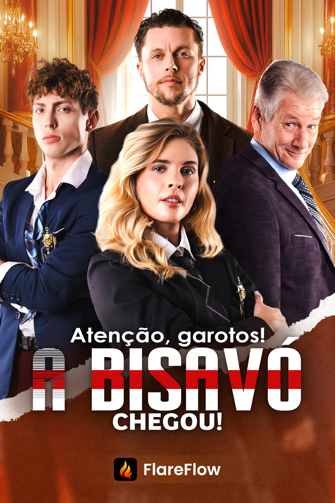 Pôster de Atenção, garotos! A bisavó chegou!