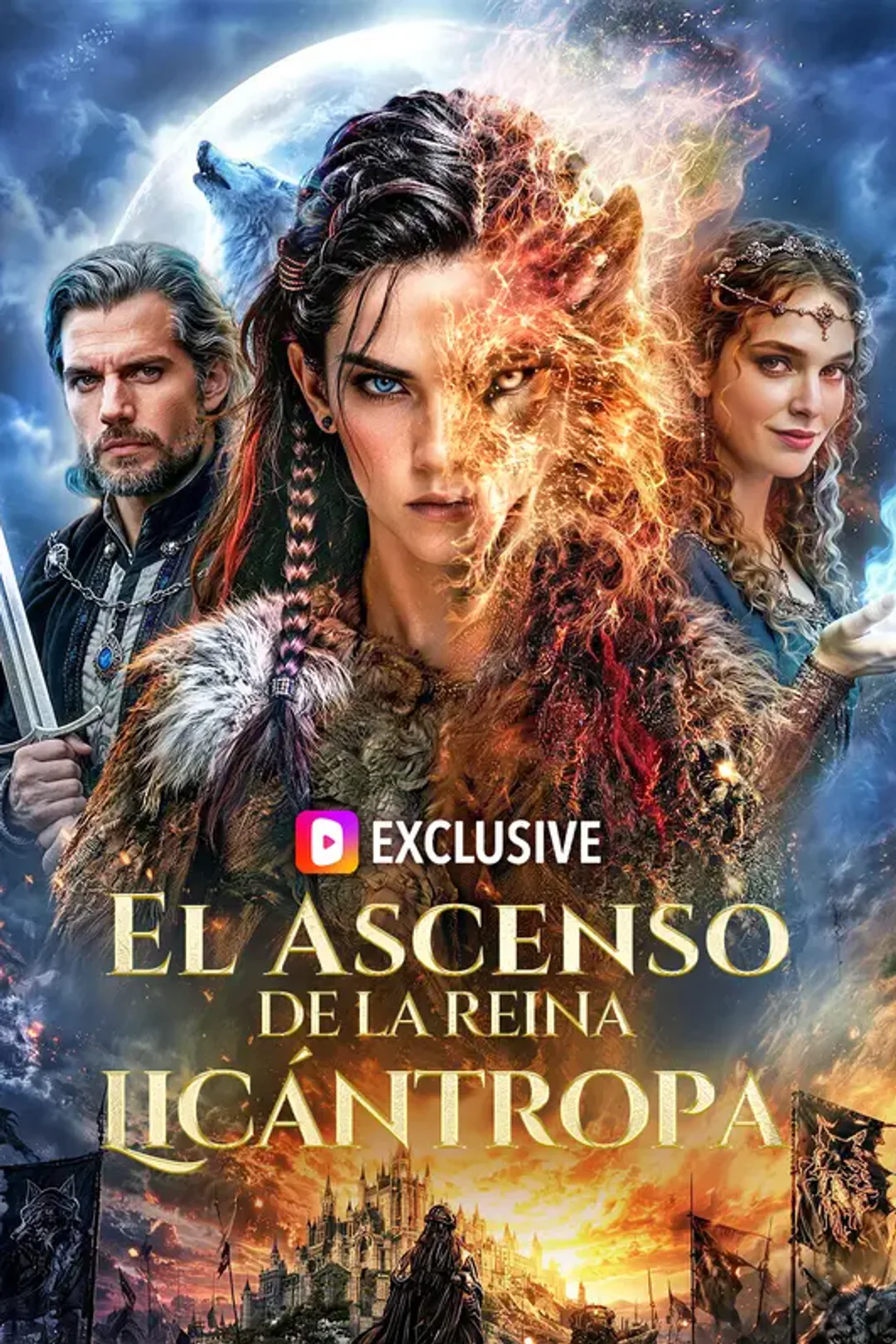 Póster de El Ascenso de la Reina Licántropa