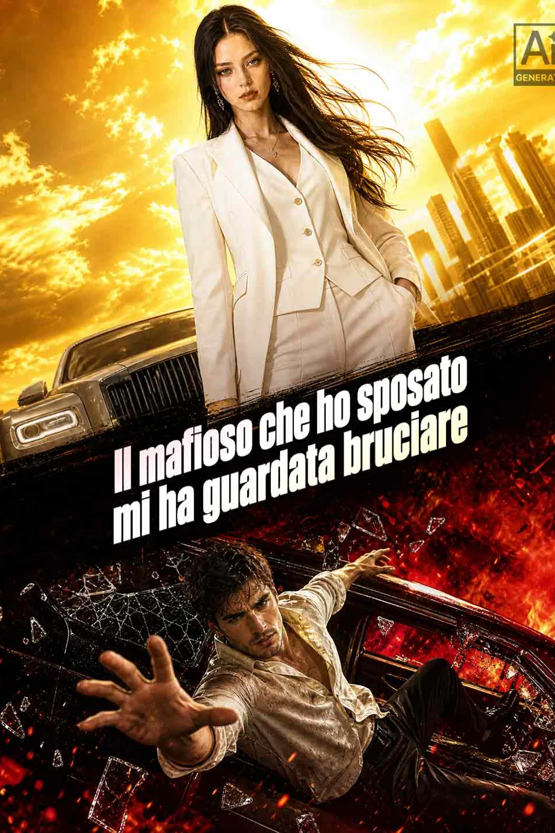 Locandina di Il mafioso che ho sposato mi ha guardata bruciare