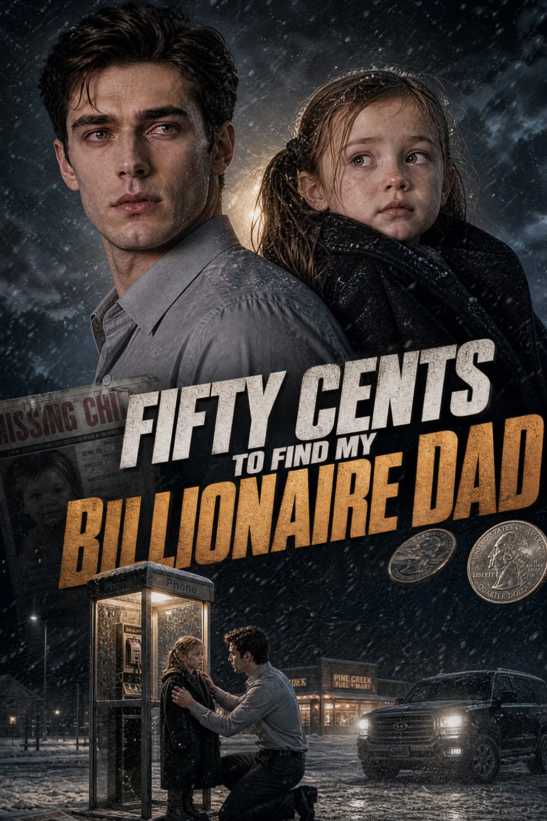 Fifty Cents to Find My Billionaire Dad poster