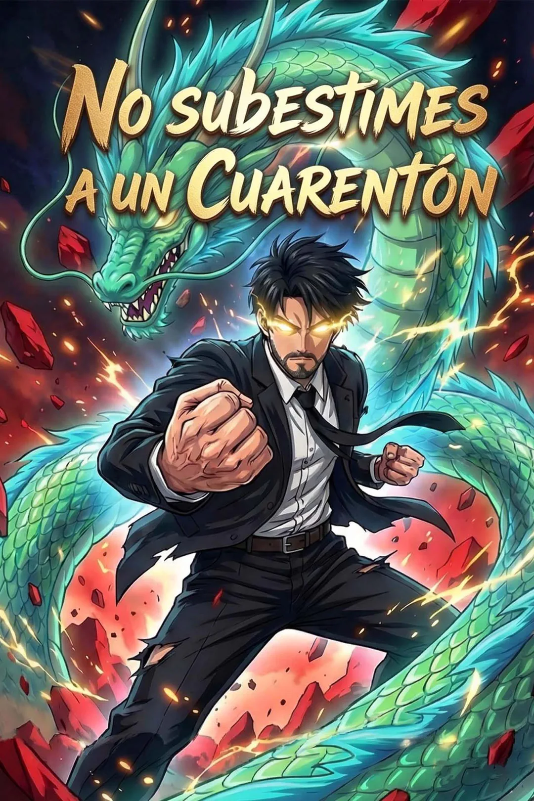 Póster de No subestimes a un cuarentón