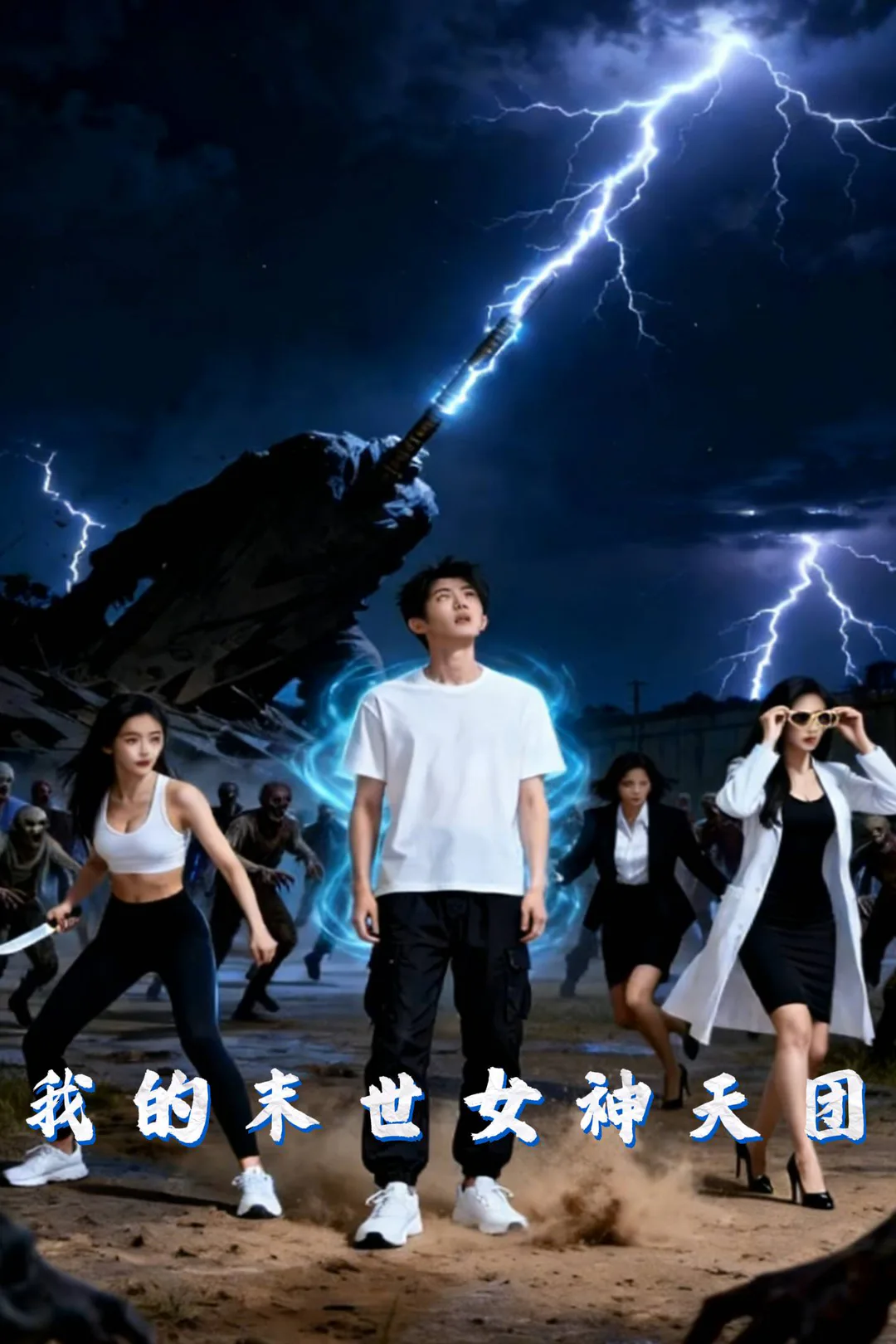 《我的末世女神天團》海報