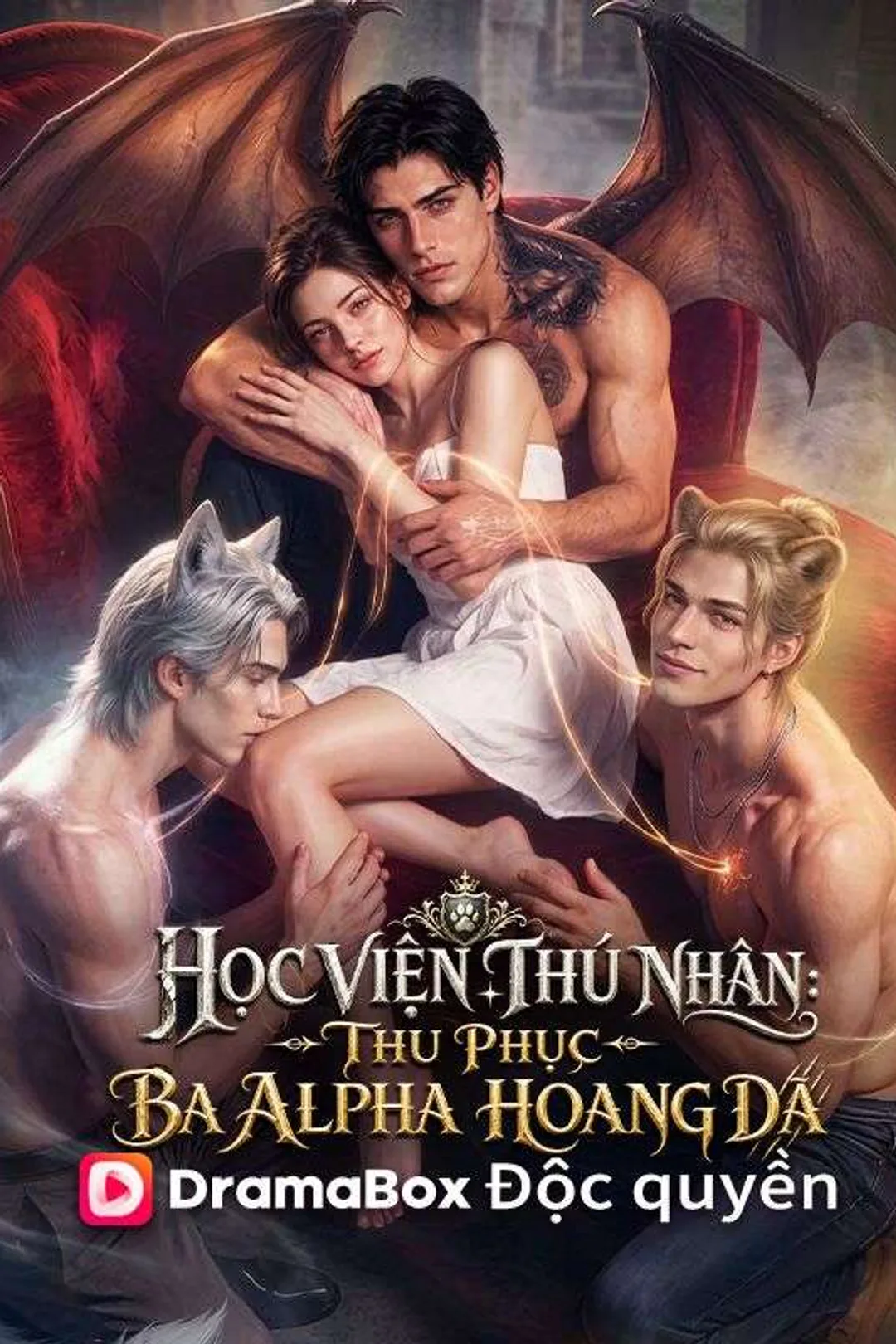 Poster phim Học Viện Thú Nhân: Thu Phục Ba Alpha Hoang Dã