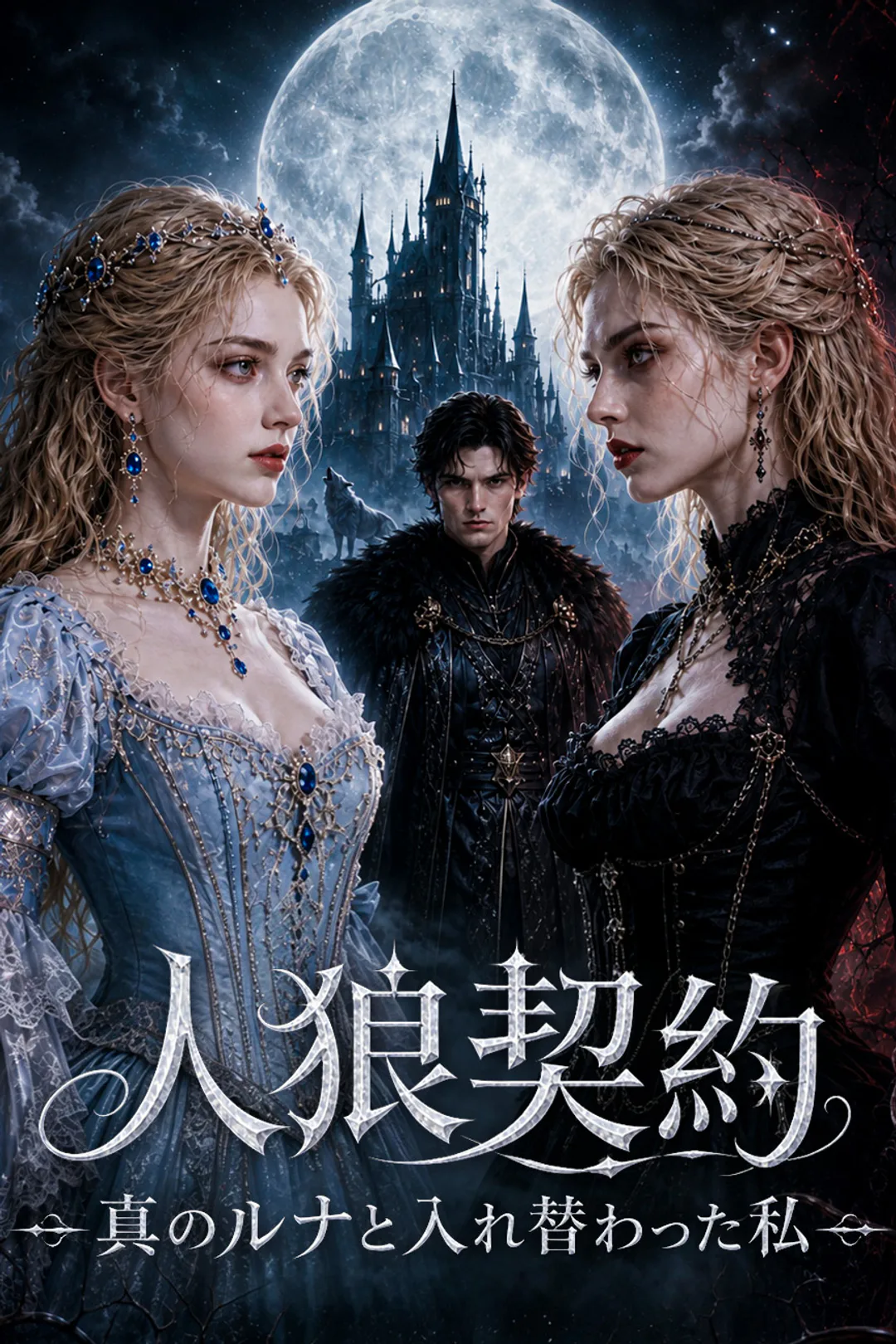 人狼契約～真のルナと入れ替わった私～のポスター