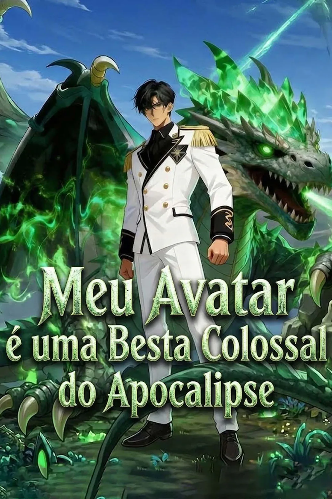 Pôster de Meu Avatar é uma Besta Colossal do Apocalipse