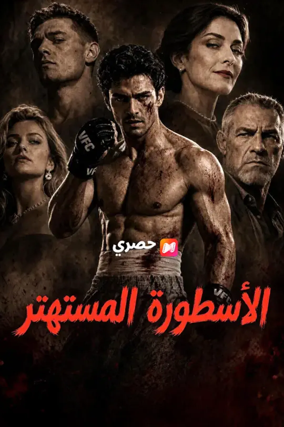 ملصق مسلسل «الأسطورة المستهتر»