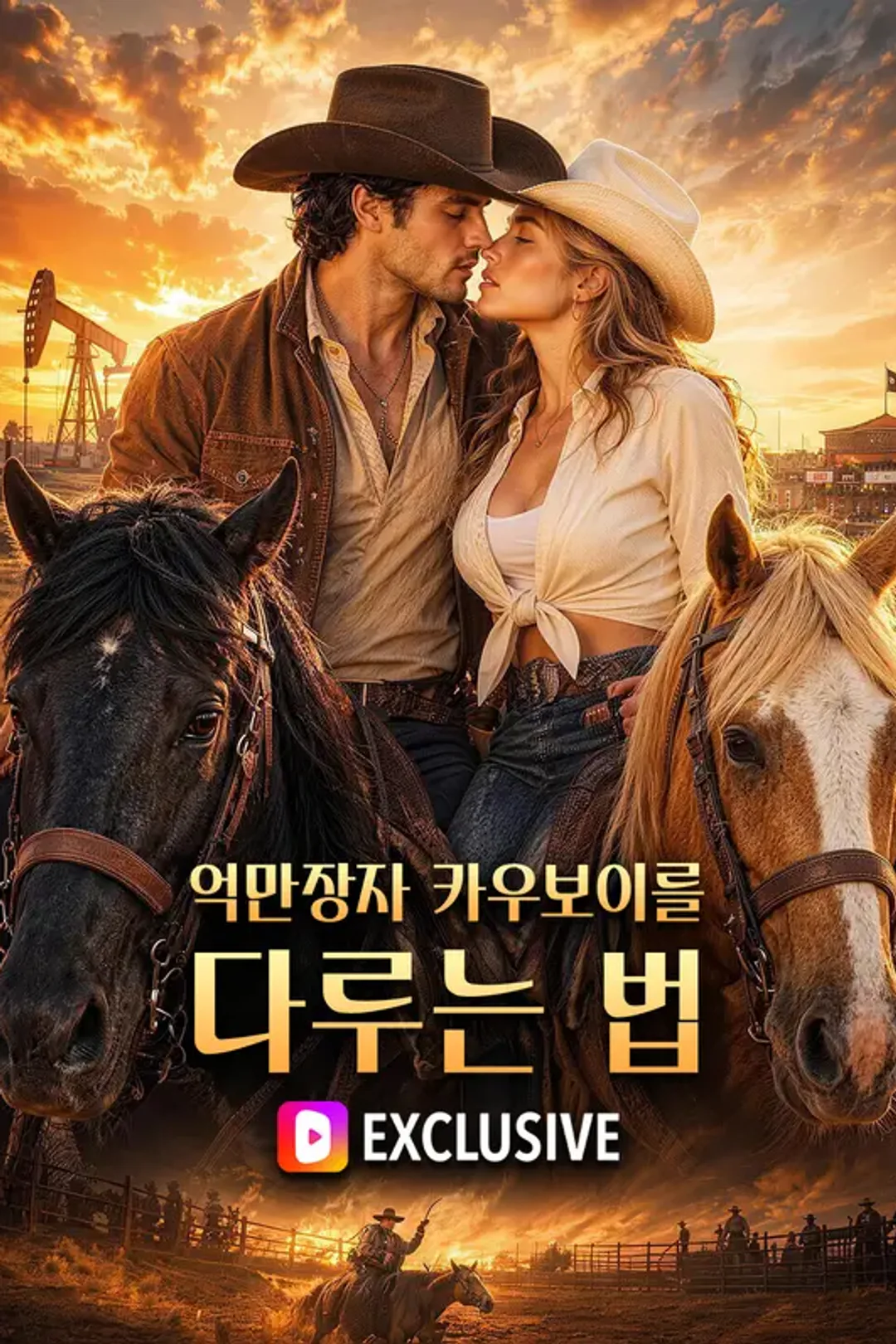 억만장자 카우보이를 다루는 법 포스터