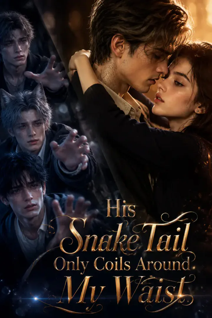 His Snake Tail Only Coils Around My Waist poster