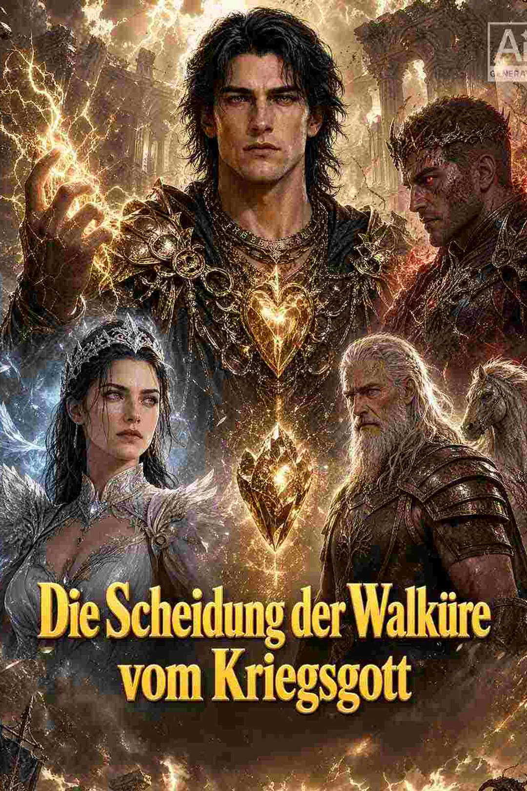 Poster von Die Scheidung der Walküre vom Kriegsgott