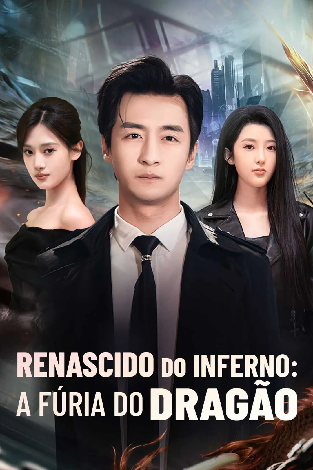Pôster de Renascido do Inferno: A Fúria do Dragão