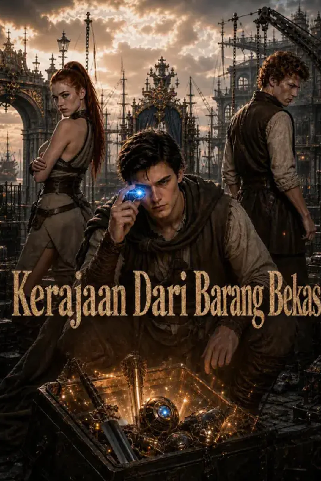 Poster Kerajaan Dari Barang Bekas