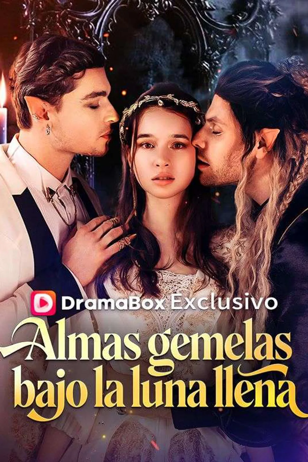 Póster de Almas gemelas bajo la luna llena