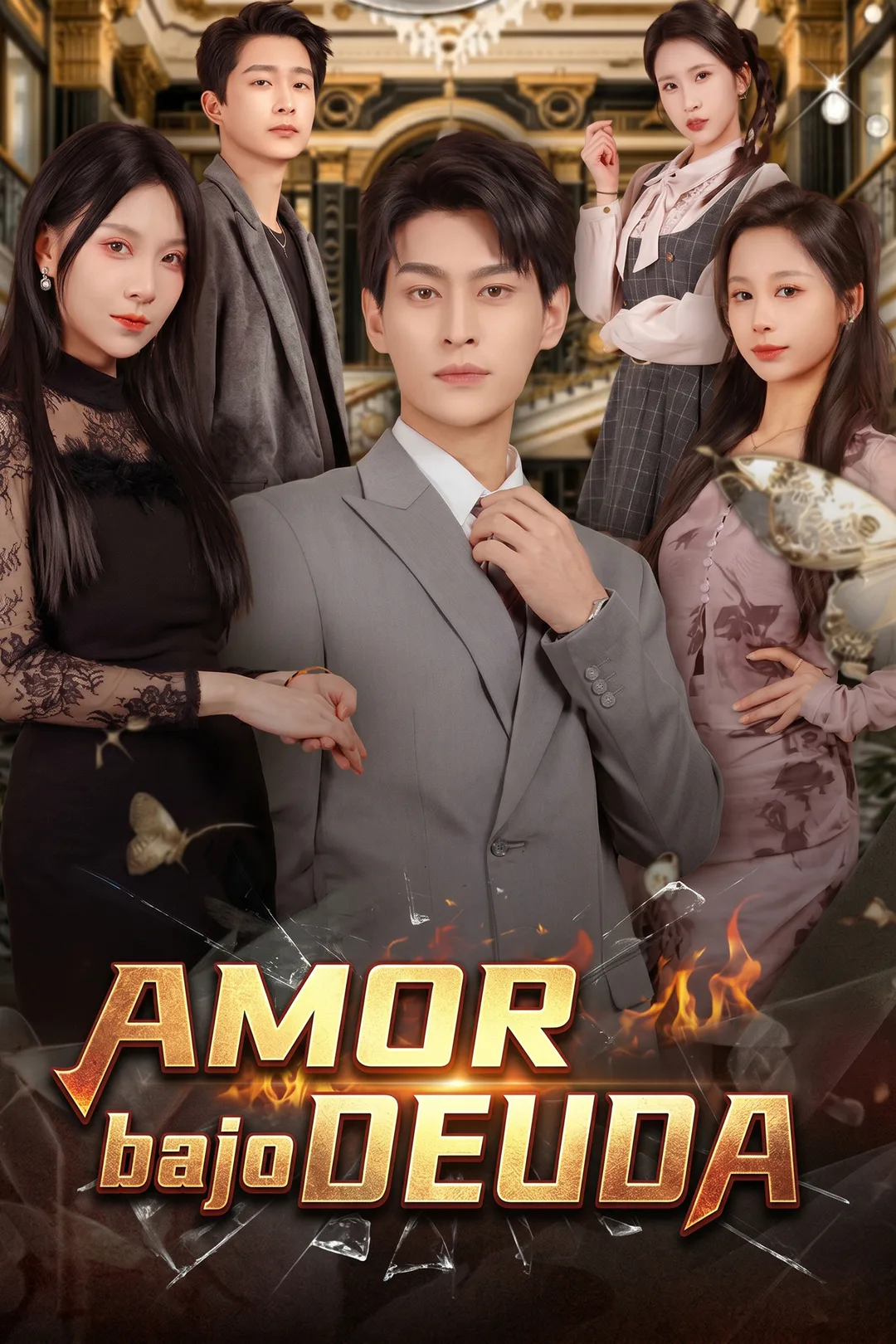 Póster de Amor bajo deuda