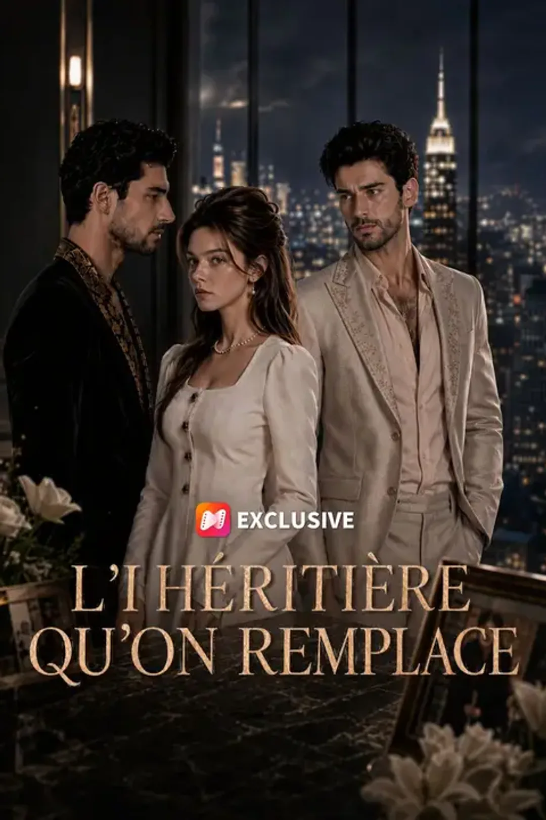 Affiche de L'héritière qu'on remplace