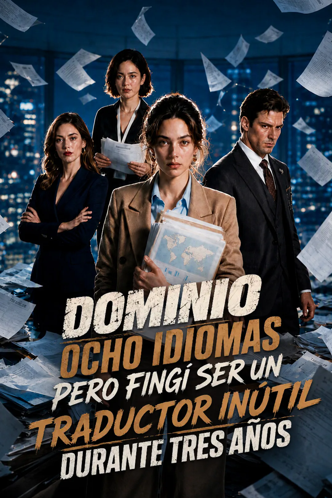 Póster de Dominio ocho idiomas, pero fingí ser un traductor inútil durante tres años