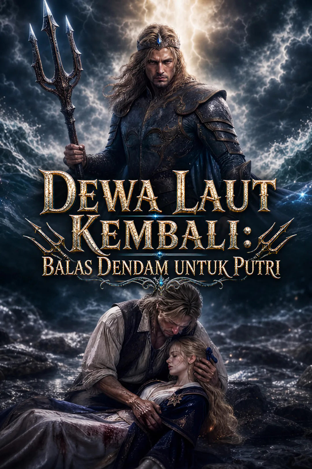 Poster Dewa Laut Kembali: Balas Dendam untuk Putri