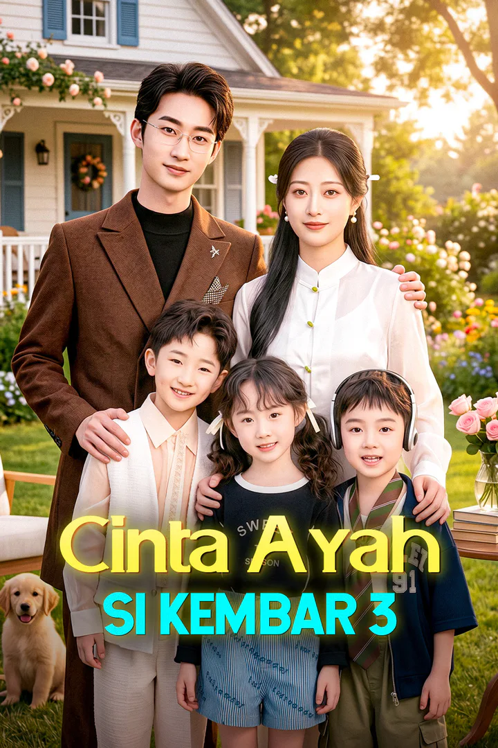 Poster Cinta Ayah Si Kembar 3
