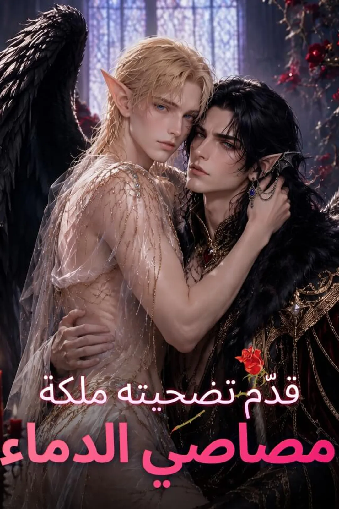 ملصق مسلسل «قدّم تضحيته ملكة مصاصي الدماء»