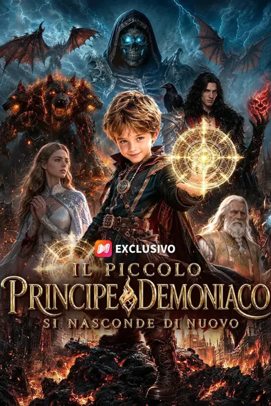 Locandina di Il Piccolo Principe Demoniaco si nasconde di nuovo