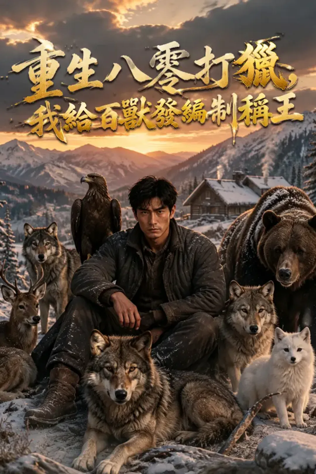 《重生八零打獵，我給百獸發編制稱王》海報