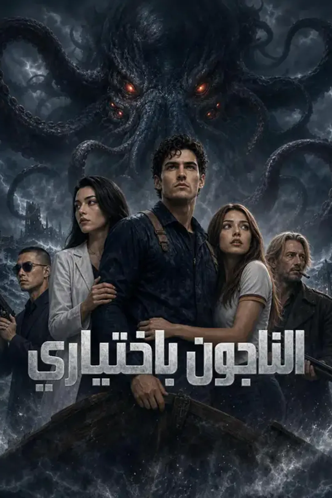 ملصق مسلسل «الناجون باختياري»