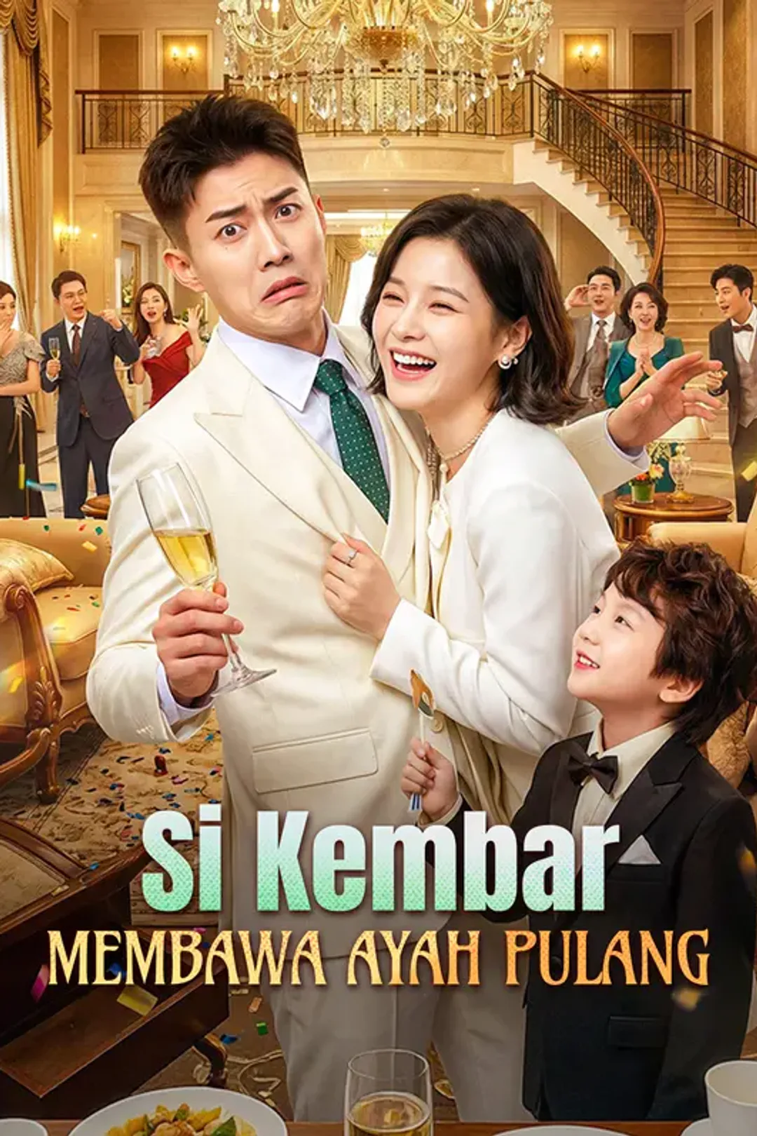Poster Si Kembar Membawa Ayah Pulang