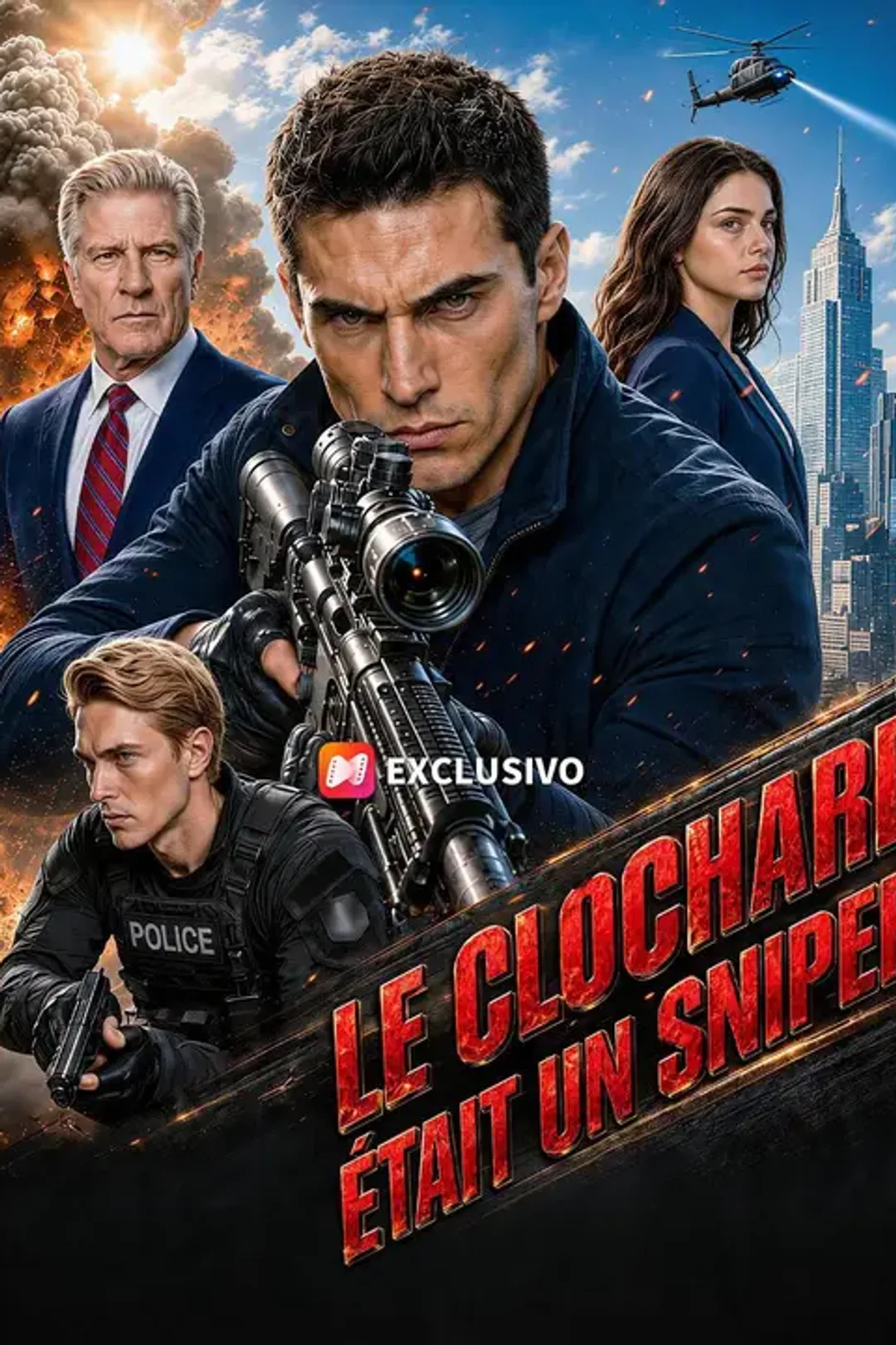 Poster Le Clochard Était Un Sniper