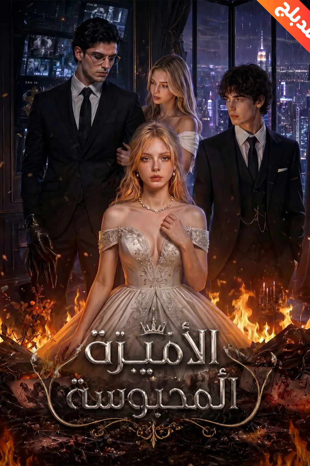ملصق مسلسل «المدبلج-الأميرة المحبوسة»