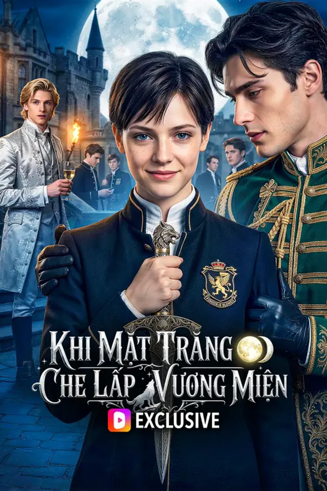 Poster phim Khi Mặt Trăng Che Lấp Vương Miện