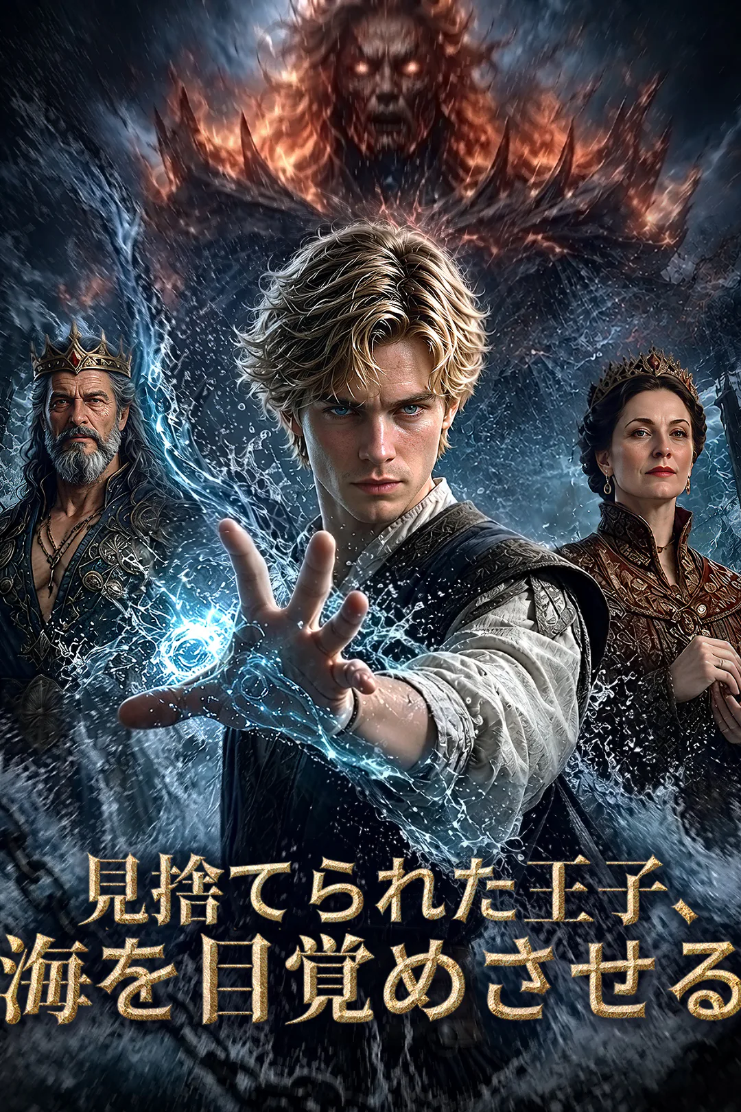 見捨てられた王子、海を目覚めさせるのポスター