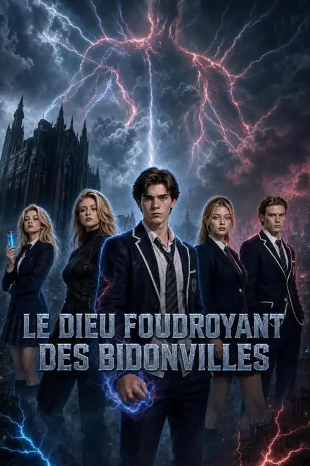 Affiche de Le dieu foudroyant des bidonvilles