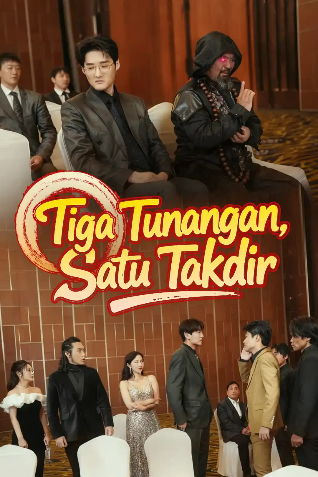 Poster Tiga Tunangan, Satu Takdir