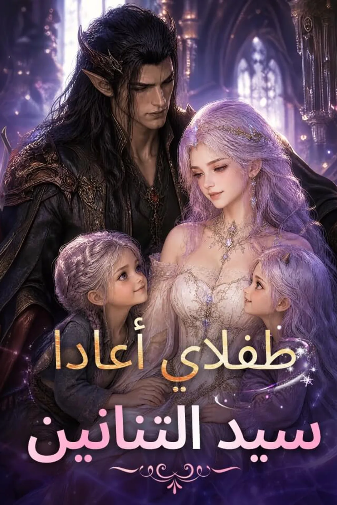 ملصق مسلسل «طفلاي أعادا سيد التنانين»
