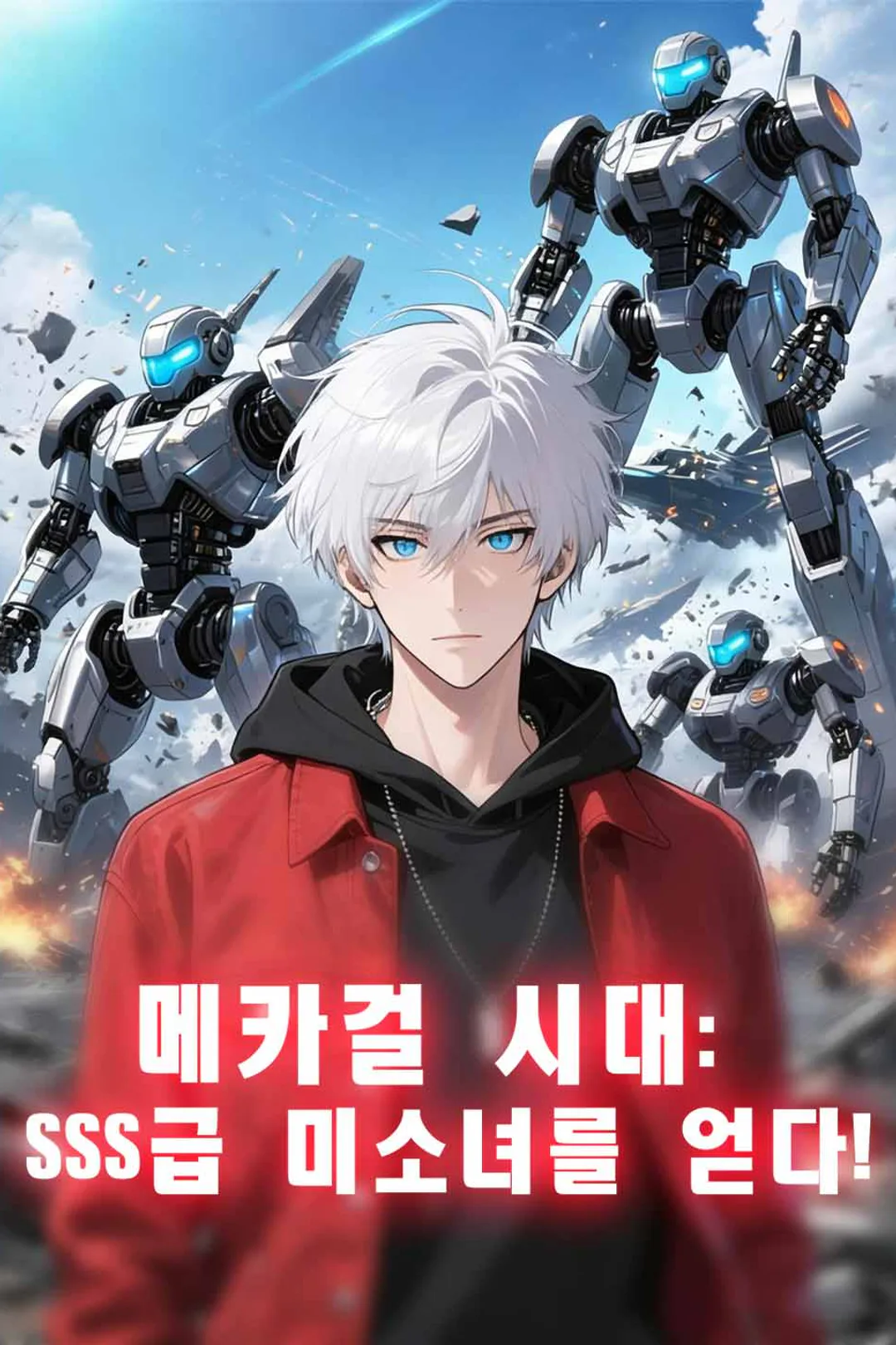 메카걸 시대: SSS급 미소녀를 얻다! 포스터