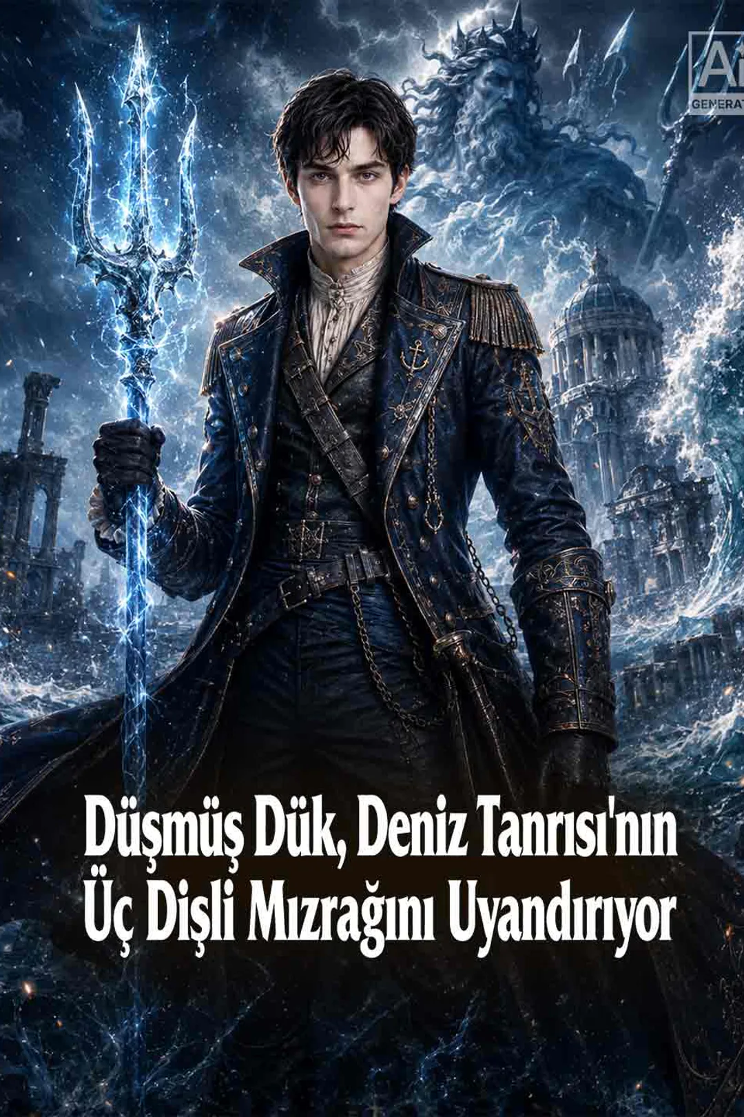 Düşmüş Dük, Deniz Tanrısı'nın Üç Dişli Mızrağını Uyandırıyor afişi