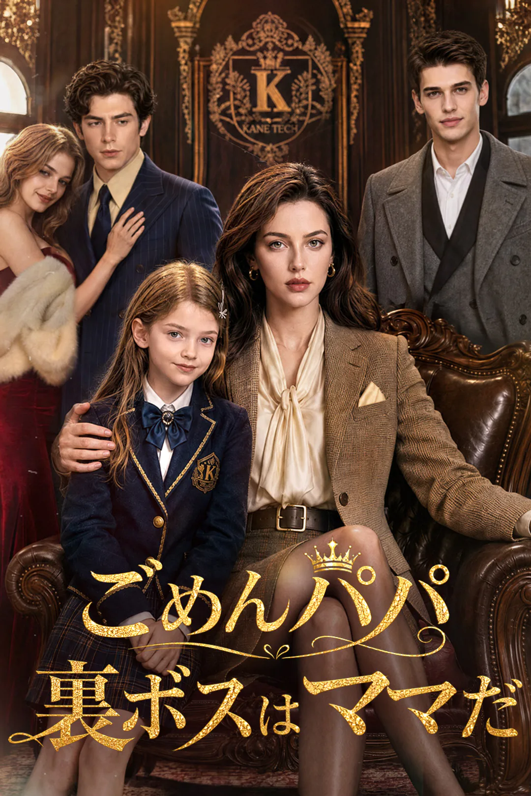 ごめんパパ、裏ボスはママだのポスター