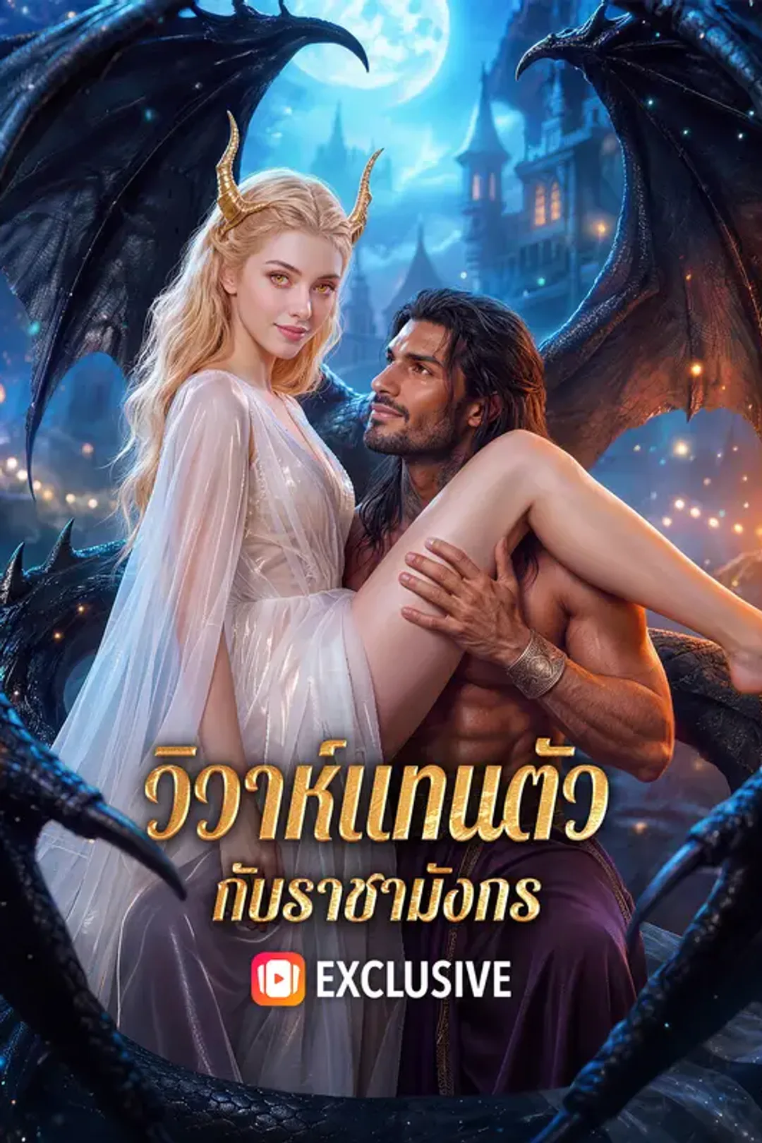 โปสเตอร์ วิวาห์แทนตัว กับราชามังกร