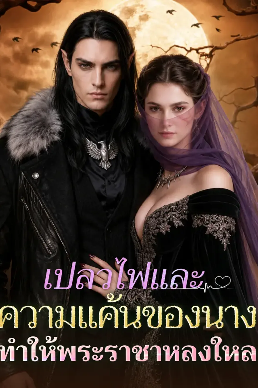โปสเตอร์ เปลวไฟและความแค้นของนางทำให้พระราชาหลงใหล