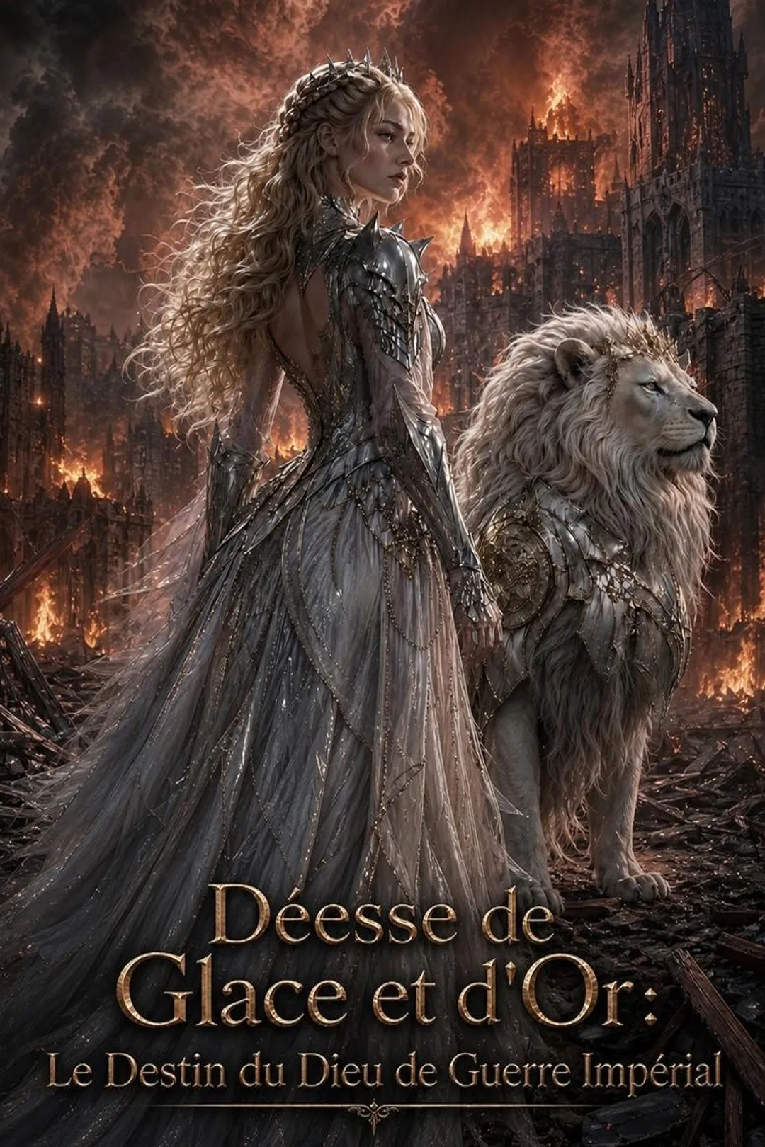 Affiche de Déesse de Glace et d'Or – Le Destin du Dieu de Guerre Impérial
