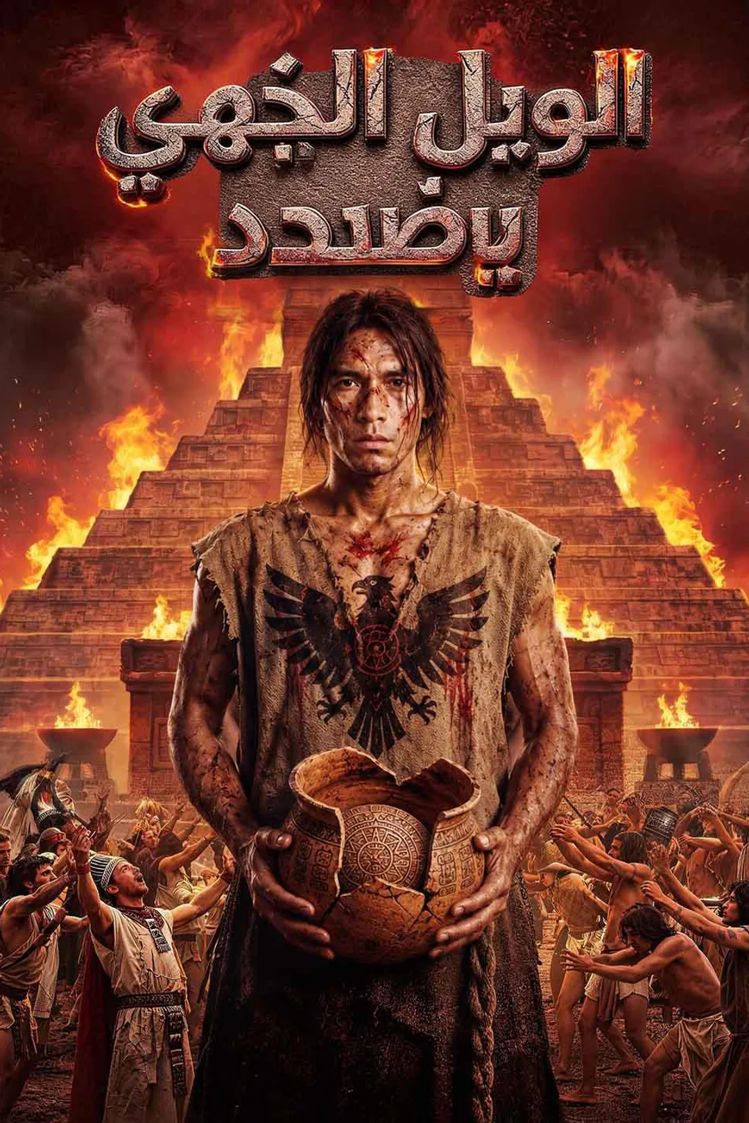 ملصق مسلسل «الويل الإلهي يصعد»